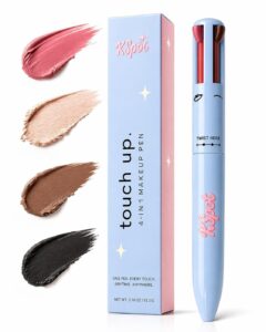 Multi-use makeup pen for eyeliner, lip liner, brow, and highlight in one compact tool